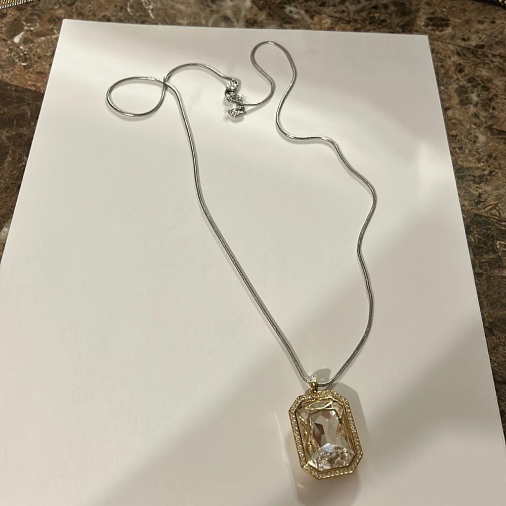 Swarovski long necklace